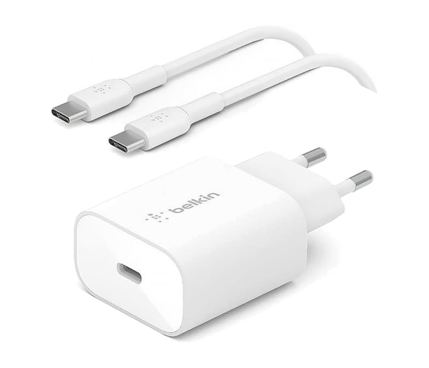 BELKIN Ładowarka Sieciowa 25W z kablem USB-C - 1324180 - zdjęcie